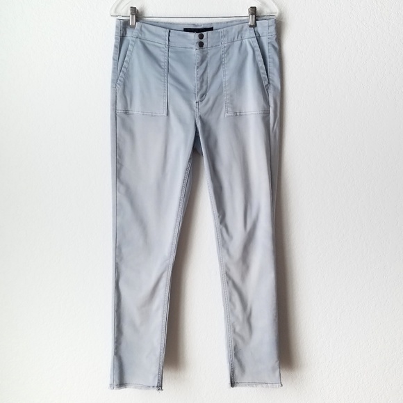 tinsel casia frayed hem chino pant